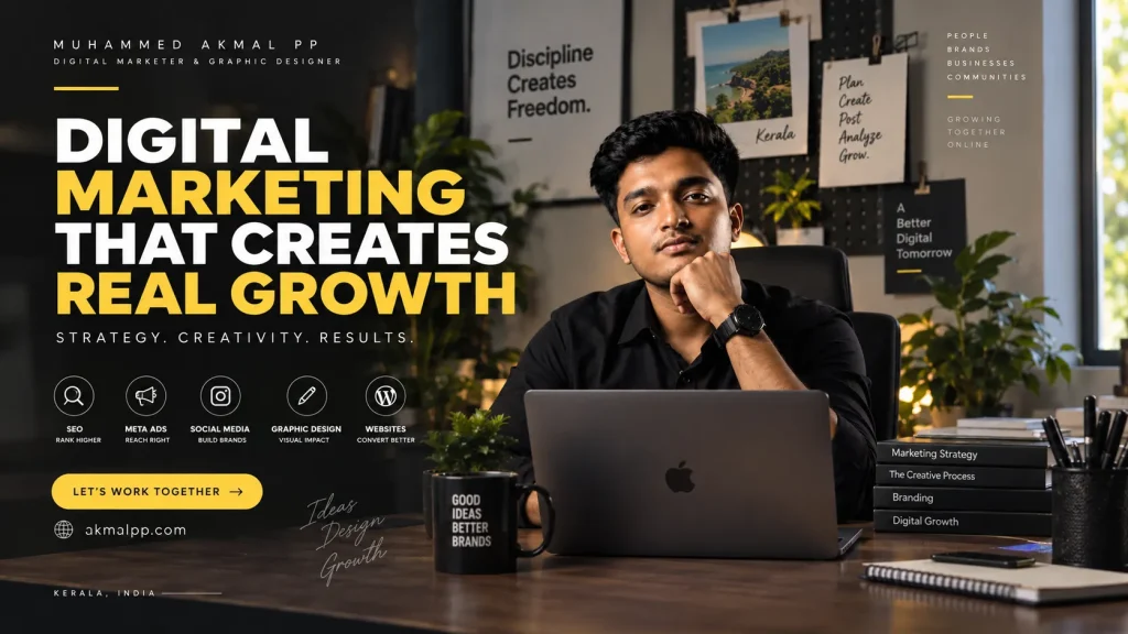 Best digital marketer in Kerala 11 Best Digital Marketer in Kerala - Muhammed Akmal PP